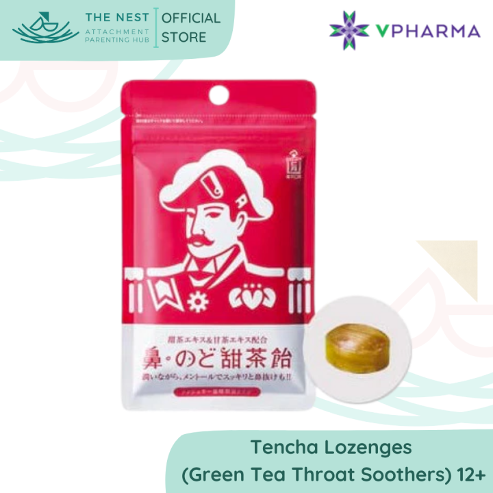 Tencha Lozenges (Green Tea Throat Soothers) 12+ Lazada PH