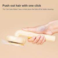 【FCL】☾✇■ Dog Grooming Comb with Cleaning Massage for Shedding Tangles Hair