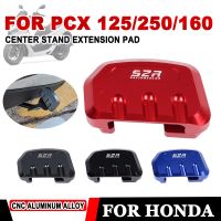 ขาตั้งสำหรับฮอนดาพีซีเอ็กซ์ PCX160 150 125 PCX125อุปกรณ์เสริมรถจักรยานยนต์ PCX150ยืนกลางแผ่นขยายแผ่นขาตั้งด้านข้างมอเตอร์ไซด์