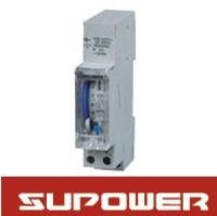 SUL180A 12V AC/DC Din Rail with Battery 24 Hours Daily Programmable Mechanical Timer THEBEN Analog Time Switch