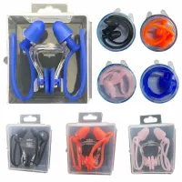 Swimming Nose Clip Ear Plug Set  Reusable Soft Silicone Swim Nose Clip Ear Plug Comfortable Diving Anti Choking Water Sets