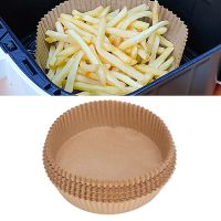 100Pcs Fryer กระดาษซับทิ้งรอบ Non Stick เครื่องมือทำอาหารชุด Kit สำหรับการอบ