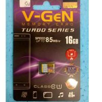 ส่วนลด?ลดราคา ️หน่วยความจํา Micro SD 16GB Class 10 Orignal V-GEN Turbo Series|Ra8