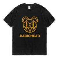 Thom Yorke English Rock Band Tee Cartoon Style Radiohead Print T Shirt Short Sleeve Men Women Alternative Rockindie 100%