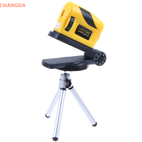 ?【Lowest price】CHANGDA Laser horizontal ruler leveling Point/line/CROSS แนวนอนแนวตั้ง360 °