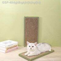 แผ่นกระดาษแข็งกระดาษลูกฟูกเล็บ Papan Garukan Kucing สำหรับสัตว์เลี้ยง40ชิ้นอุปกรณ์สำหรับขัดเล็บแบบโต้ตอบ