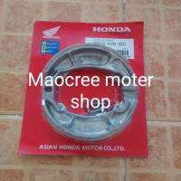 ผ้าเบรคหลัง (ของแท้) HONDA CLICK110 คาร์บูร , CLICK110-i , SCOOPY-i, ZOOMER-X (06430-KVB-900)