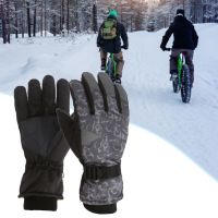 【LZ】ஐ❦☸  Luvas de esqui 1 par prático antiderrapante ajustável trava equitação motocicleta anti-skid luvas para esportes de inverno