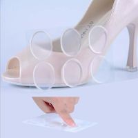 【YF】 6pcs/set Women Silicone Gel Soft Adhesive Antiskid Shoe Insole Insert Pad Cushion Foot Care Heel Grips Liner 6PCS