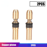 2PCS ล้อยางล้อเครื่องมือ PCP ปั๊มความดัน300bar/4500psi Air ปั๊มชิ้นส่วนอะไหล่100% ทองแดง Third Stage ลูกสูบเปลี่ยนชุดปั๊มมืออุปกรณ์เสริม PCP ปั๊มแรงดันสูงอะไหล่สามขั้นตอนลูกสูบ 100% ทองแดง 30mpa 300bar 4500psi เปลี่ยน Kit