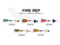 อุปกรณ์ตกปลา เหยื่อปลอม Mega Frox Fire Rep (LF)