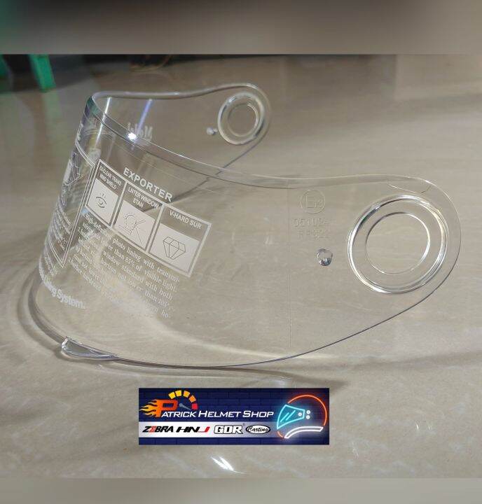 Visor for Zebra 801 MRC KRC Full Face Dual visor Helmet Lazada PH