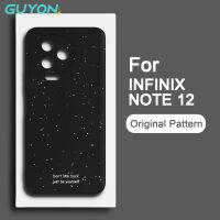 Guyon สำหรับ  เสค infinix note 12 pro G96 note 11 pro softshell นวัตกรรมการออกแบบลวดลายซิลิโคนเหลว Shockproo