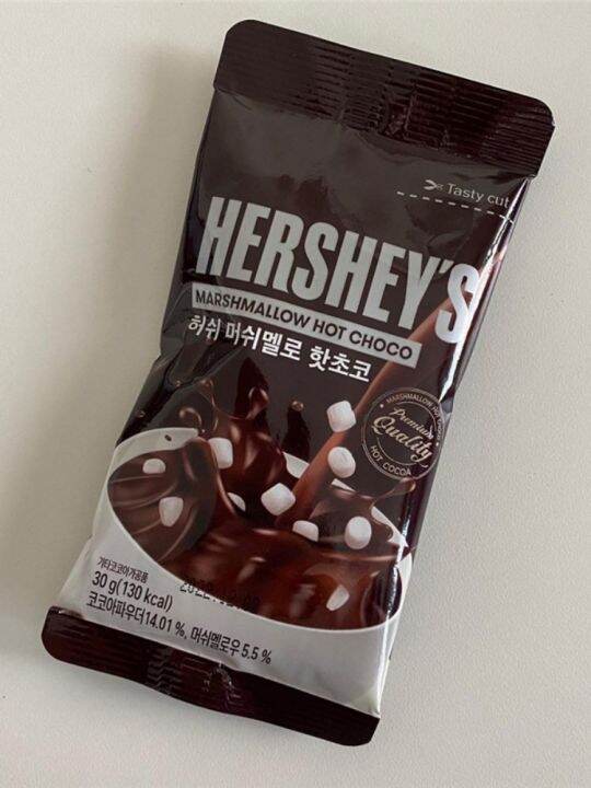 Korean imported snacks Hershey's classic original marshmallow hot cocoa ...