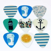 SOACH 50pcs/Lot 0.46/0.71/1.0mm Bass Guitar pick Personality mix Plucked Instrument Accessories Guitarra/Acoustic guitar/ukulele