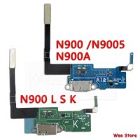 สำหรับ Samsung Galaxy Note 3 N900 N9005 N900a Usb ชาร์จพอร์ตบอร์ด Pcb สายเคเบิลงอได้เชื่อมต่อแท่นชาร์จ