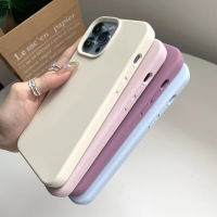 เคสกำมะหยี่ ชว์โลโก้ สำับรุ่น 15 pro max 15plus สำับรุ่น ไอโฟน 15 15pro 15plus 15promax เคสซิริโคน