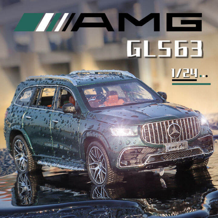 rum-1-24-scale-mercedes-benz-gls63-amg-alloy-car-model-light-sound-effect-diecast-car-toys-for-boys-baby-toys-birthday-gift-car-toys-kids-toys-car-model-car-boys-toys-model-collection-hot-wheel