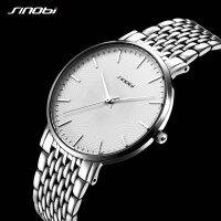 ZZOOI Sinobi Fashion Casual Ultrathin Man Watch Stainless Steel Watchbrand Mens Quartz Wrist watches relogio Clock masculino Dropship