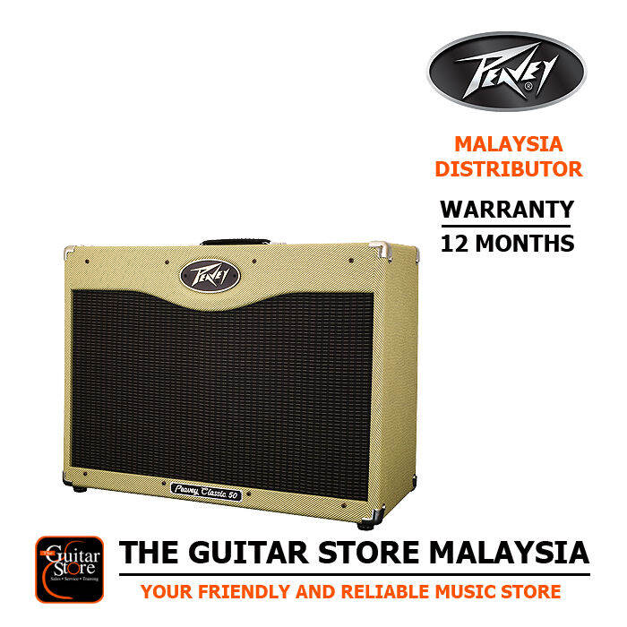 Peavey Classic 50 212 AllTube Electric Guitar Combo Amplifier Lazada