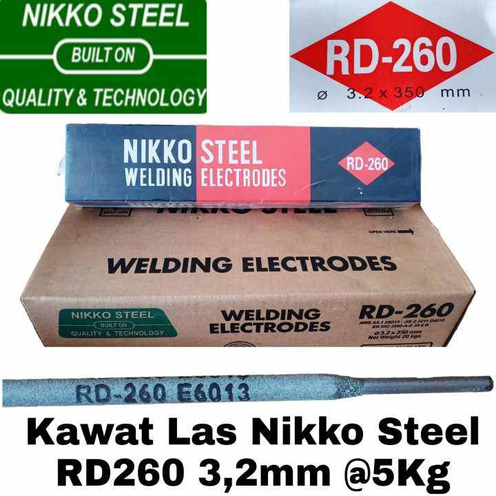 Harga Per Kg Kawat Las Rd Nikko Steel Mm X Mm Pak Isi Kg