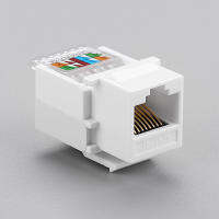 baoda RJ45 Cat6 UTP Keystone FEMALE JACK Connector อะแดปเตอร์อินเทอร์เน็ตสาย LAN เครือข่าย