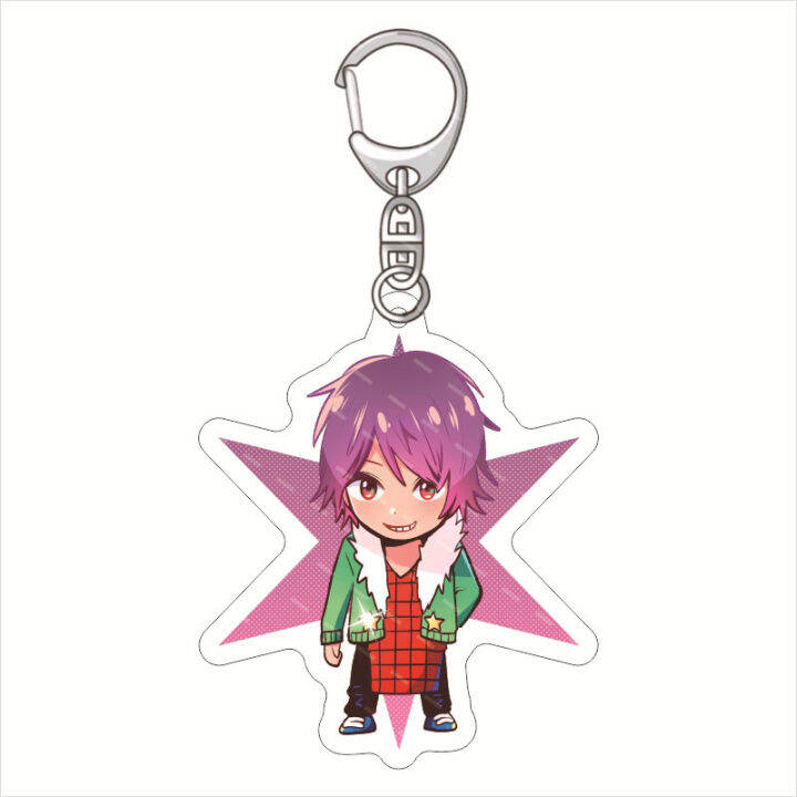 oshi-no-ko-keychain-anime-keyring-acrylic-cute-bag-pendant-cartoon-hoshino-ai-ruby-aquamarine-arima-kana-mem-cho-gift