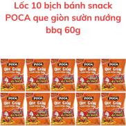 Bánh snack POCA que giòn sườn nướng bịch 60g