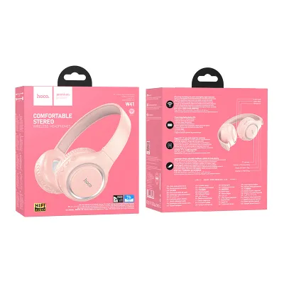 Hoco หูฟังบลูทธไร้สาย W41 Wireless headphones หูฟังครอบหู หูฟังบลูทูธ หูฟังไร้สาย