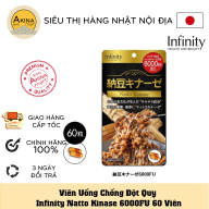 Viên Uống Ngừa Đột Quỵ Infinity Natto Kinase 6000FU nhật bản thumbnail