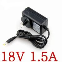 1ชิ้น18V1.5A AC 100V-240V อะแดปเตอร์แปลงไฟ DC 18V 1.5A แหล่งกล้องวงจรปิดไฟปลั๊ก AU 1500mA DC X2.1-2.5มม.