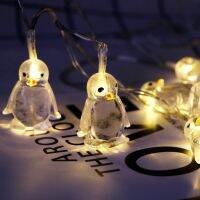 【popular】 Aesthetic Flaunt 10 LED 1.65M Penguin Animal Shape String Lights เครื่องประดับต้นคริสต์มาส String Year S Home Decor String