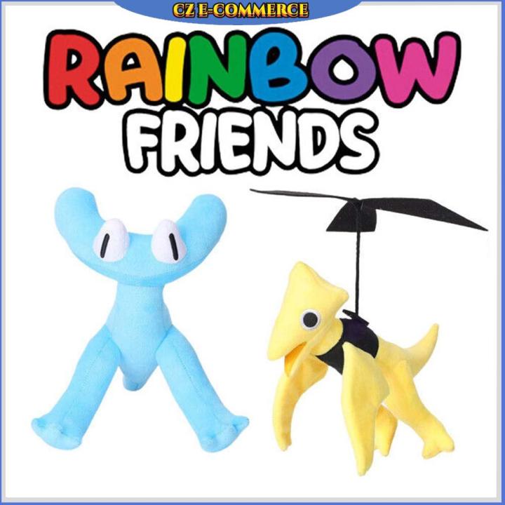 Rainbow Friends Chapter 2 Cyan Plüsch Toy Yellow Friend Soft Stuffed Doll  Gift