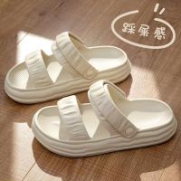 2023 Slippers female contracted out in the summer of the high level of appearance joker to take large base that occupy the home interior with antiskid breathable wear sandals