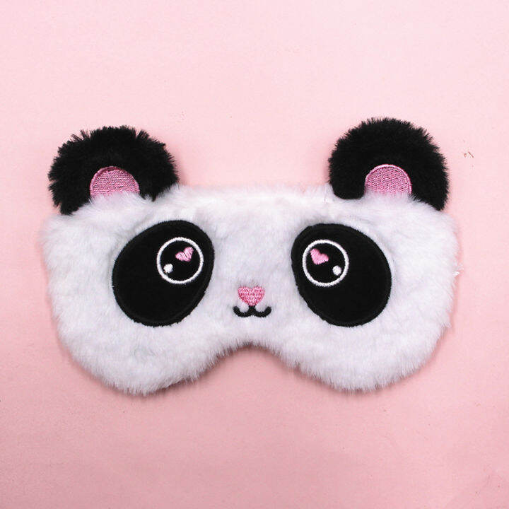 encourage-quiet-sleep-fresh-without-pressure-shading-protection-plush-eye-cartoon-animal-panda-eye