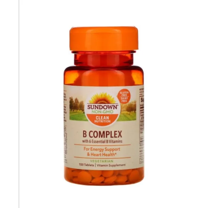 Sundown Naturals Vitamin B-Complex 100 Tablets | Lazada PH