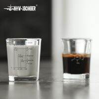 MHW-3BOMBER Square Shot Glass แก้วช็อต แก้วเอสเพรสโซ่ แก้วกาแฟ ขนาด 60 ml