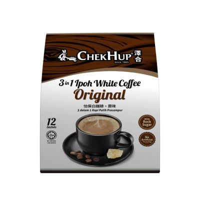 Chek Hup – 3 in 1 Original White Coffee 480g [12s x 40g]