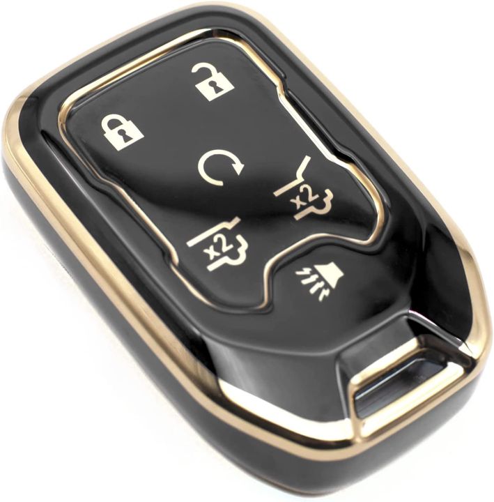 for-chevrolet-smart-key-fob-cover-keyless-entry-remote-protector-case-compatible-with-chevy-chevrolet-suburban-tahoe-gmc-terrain-yukon-yukon-xl-smart-6-buttons