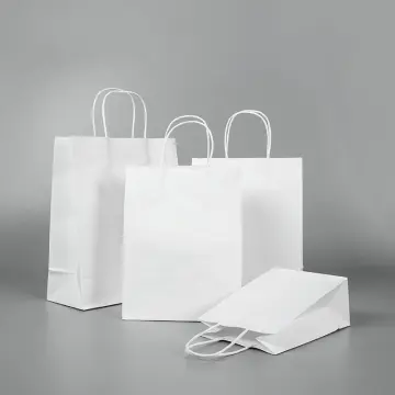 Kraft Paper Bags 25Pcs 5.9X3.14X8.2 Inches Small Paper Gift Bags