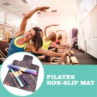 【Atv 】 Pilates Reformer Mat Pilates Suede RubberMatSupply Slip Mat Positioning Training Bed Fiteness Non Resweatt Z0z4