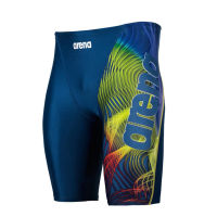 ใหม่ Men Swim Jammer กางเกงว่ายน้ำ Professional Swim Surf กางเกงว่ายน้ำ Summer Beach Lycra Quick Dry Uv Protection Gym Tights กางเกงขาสั้น