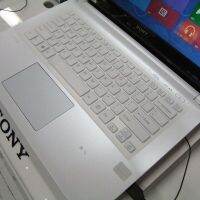 【✲High Quality✲】 youmaoh อุปกรณ์ป้องกันฝาครอบแป้นพิมพ์ซิลิโคนสำหรับ Sony Vaio Svf14a 14e ใส่ได้พอดี Svf14218sc 14217sc 14215sc Svf14n Svf13n Svf13n ใส่ได้15a 14a 13a