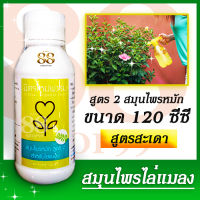 สมุนไพรหมัก สูตร 2 สำหรับไล่แมลง สมุนไพรไล่แมลงสูตรสะเดา 120 ซีซี. มิตรใหม่ฟาร์ม Mitmai Organic Farm ใช้สำหรับไล่แมลงศัตรูพืช