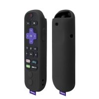 สำหรับ Roku ที่คลุมป้องกันซิลิโคนเคสใส่รีโมตคอนโทรลพิเศษ SIKAI ปุ่มเปิด/ปิดไอโฟนกันกระแทกกันลื่นกันการสูญหายพร้อมสายคล้องมือ