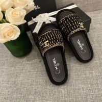 【high quality】original CHANELˉ 2022 spring and summer new thick-soled slippers shoes womens outer wear non-slip woven open-toe flat sandals summer new style womens shoes slippers for women slides outside wear sandals for women