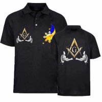 2023 NEW Style New Mason polo Shirts All Seeing Eyes Full Sulimation Jersey Polo Shirts  20，Can be customization