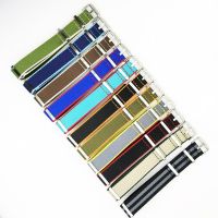 Original ◕ Heavy Duty Nylon Watchband Strap 20mm 22mm Army Sport Band Mens Replacement Bracelet Watch Accessories