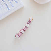 Daisy Key Chain Rope Key Chain Keychain Phone Chain Hand-Woven Mobile Phone Chain Bag Pendant