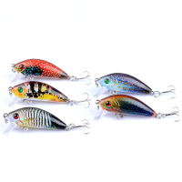 1PCS Minnow Fishing Lure 50Mm 3.8G Topwater Hard เหยื่อ Wobbler Jig เหยื่อ Crankbait ปลาคาร์พลาย Bass Pesca Fishing Tackle SwimBait